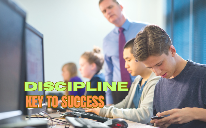 discipline is the key to success